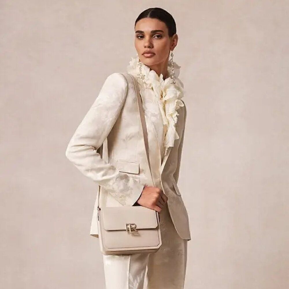 Ralph Lauren Resort ‘24 Collection Parker Floral Jacquard Single-Breasted Jacket - Picture 12 of 17